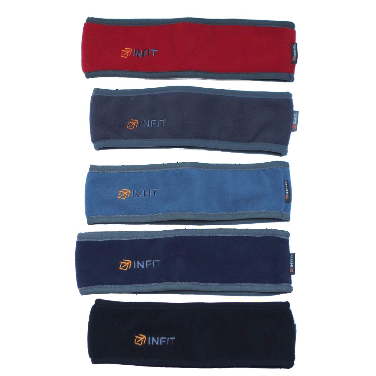 (0015) Infit čelenka rovná > červená