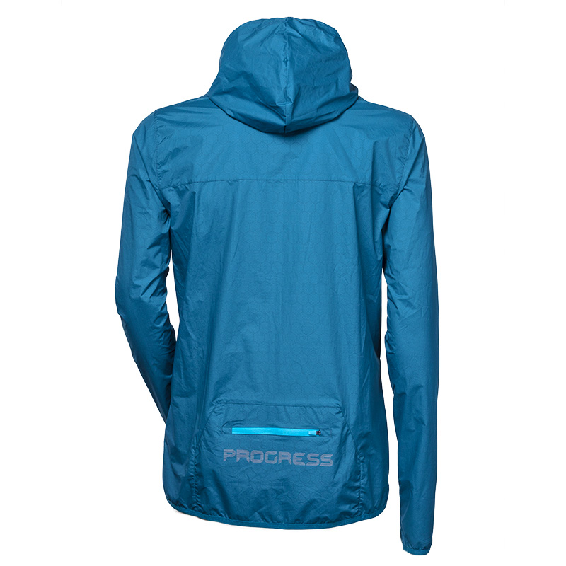PROGRESS pánská termoizolační větrovka GLIDER XL > petrol/sv. modrá