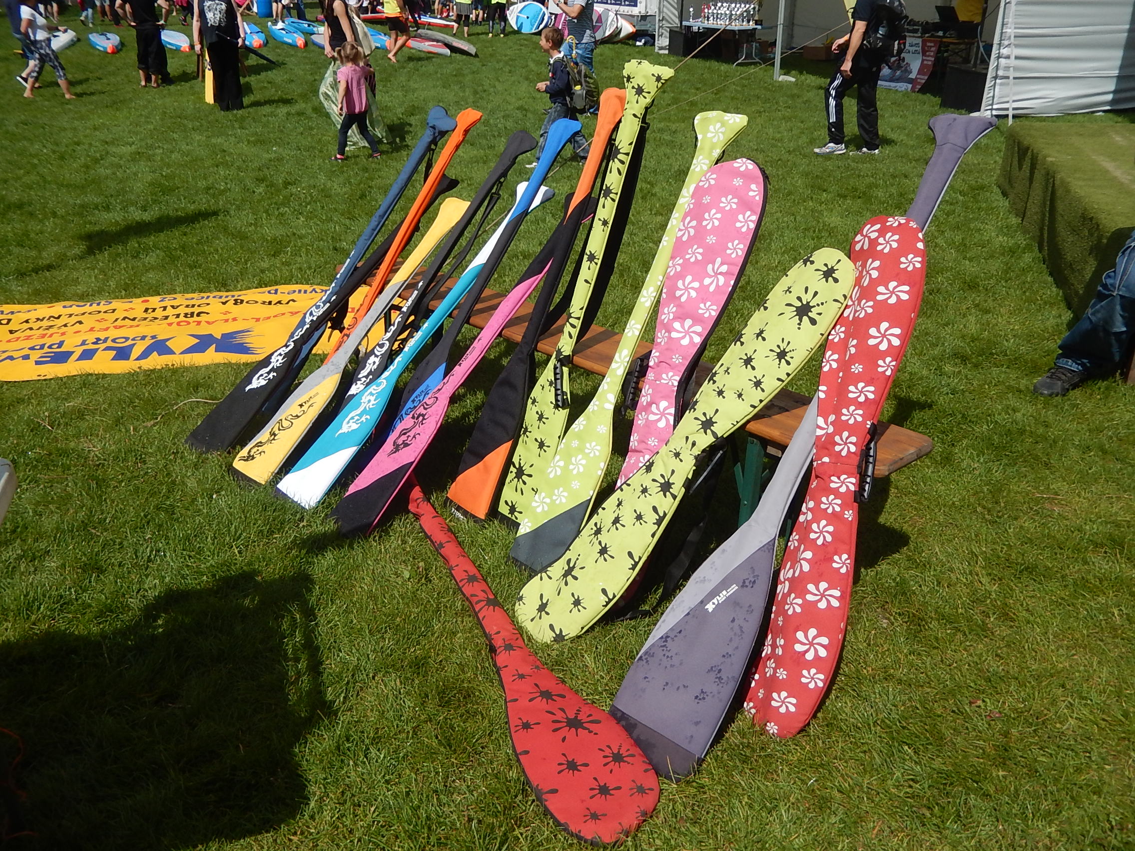 Obal na dvě dračí pádla - drak - střední výztuha KOMFORT