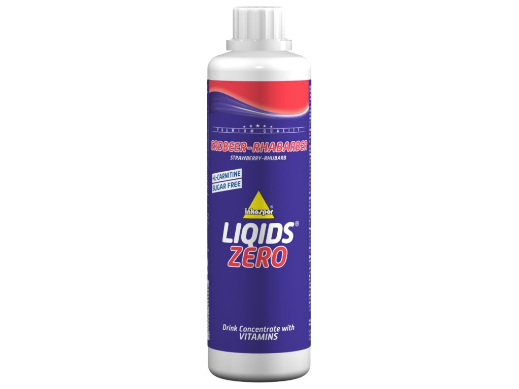 INKOSPOR Liqids Zero 500 ml, jahoda - rebarbora