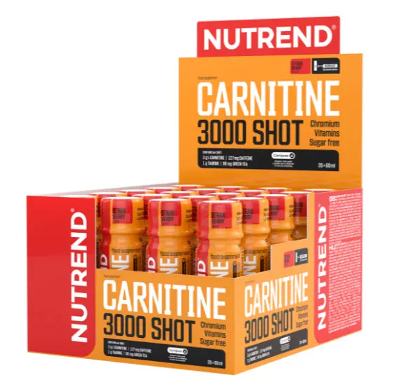 NUTREND Carnitine 3000 shot 20x60 ml