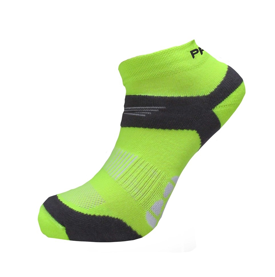 RUNNING SOX běžecké ponožky PROGRESS - 39-42 > reflexní žlutá/šedá