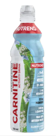 NUTREND Carnitine Magnesium Activity Drink bezinka + máta 750 ml