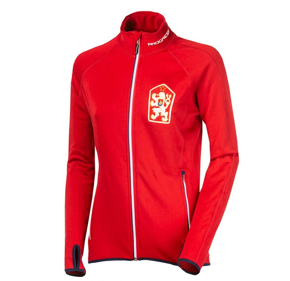 PROGRESS dámská funkční sportovní ČSSR retromikina tecnostretch TIMURA L > červená