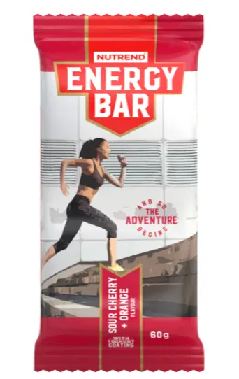 NUTREND Energy Bar 60 g >višeň + pomeranč