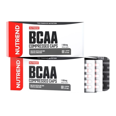 NUTREND BCAA Compressed Caps 120 kapslí