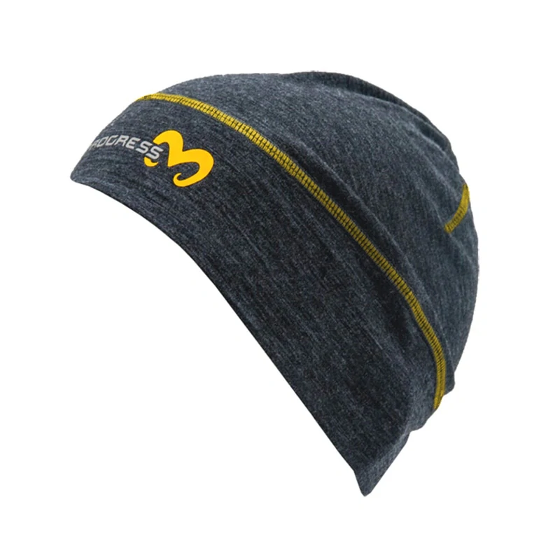 MW BEANIE merino čepice - L/XL > šedý melír