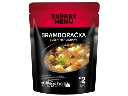 Expres Menu Bramboračka s lesními houbami 600g (2 porce)