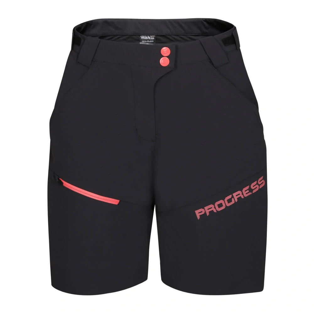 GENIA BIKE SHORTS dámské cyklo šortky PROGRESS - L,černá