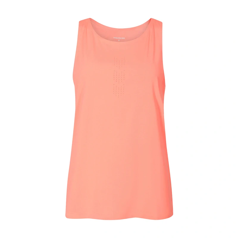 TECHNICA SINGLET dámské sportovní tílko PROGRESS S > oranžový melír