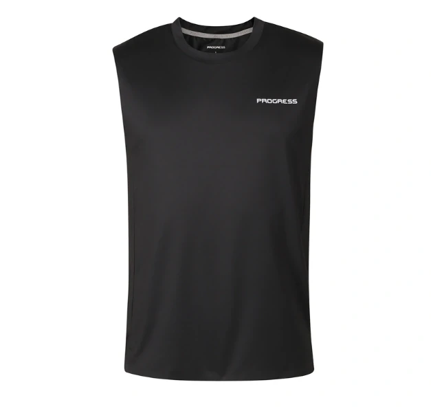 PROGRESS pánský sportovní nátělník DRIVER SINGLET L > černá