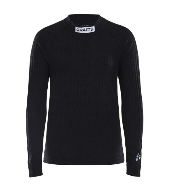CRAFT dětské triko s dlouhým rukávem Progress Baselayer 158 > černá