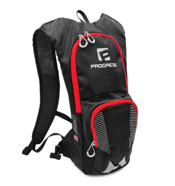 PROGRESS cyklobatoh BIKER 5L černá/červená