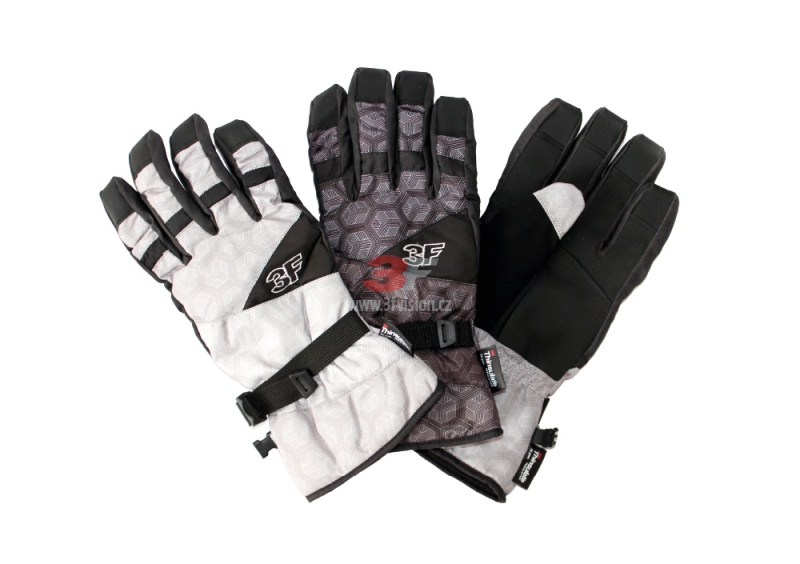 3F Vision rukavice 2104 L > černá