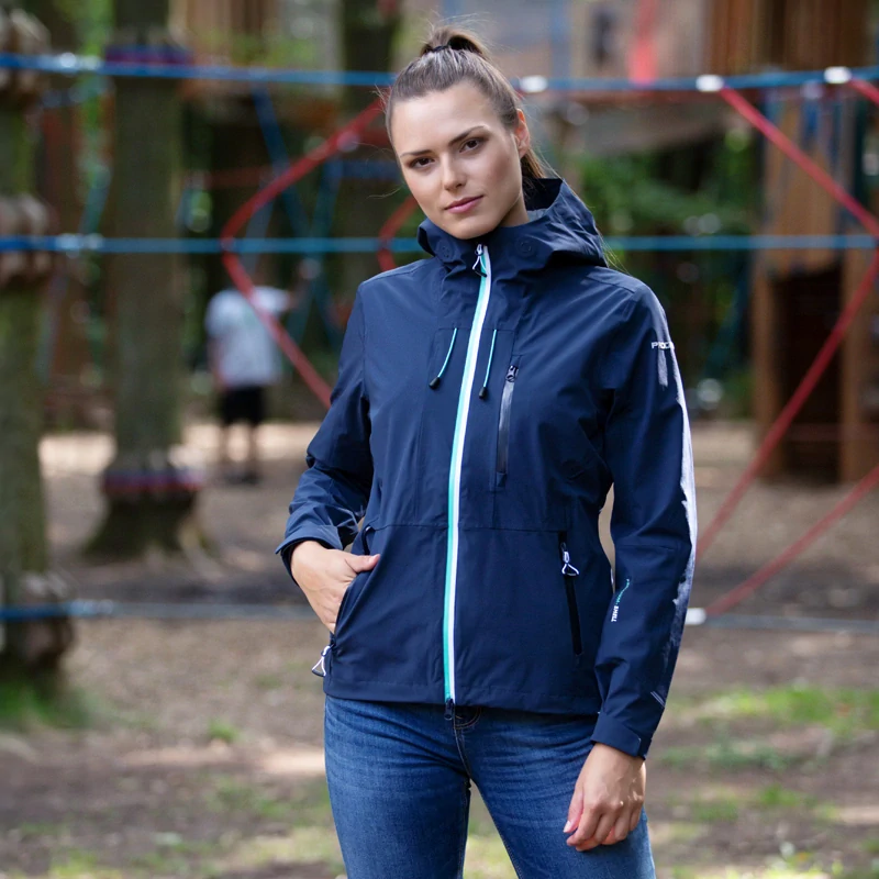 FLORA dámská softshellová bunda PROGRESS M > tmavě modrá