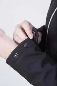 LAMBESTE dámský softshellový kabát s kapucí M > černá