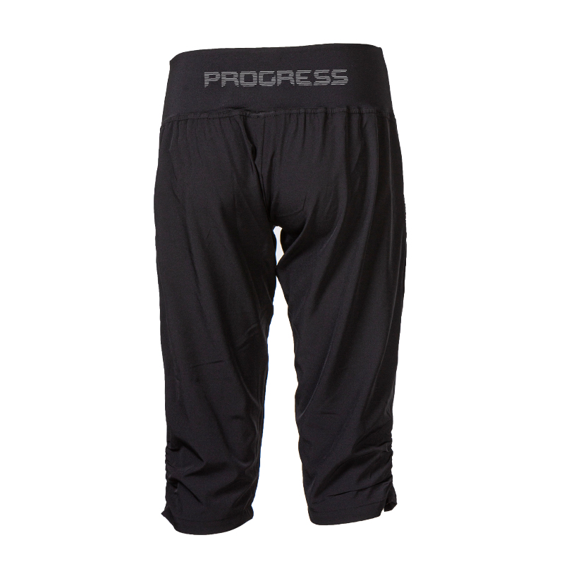 PROGRESS dámské 3/4 kalhoty SAHARA 3Q S > černá