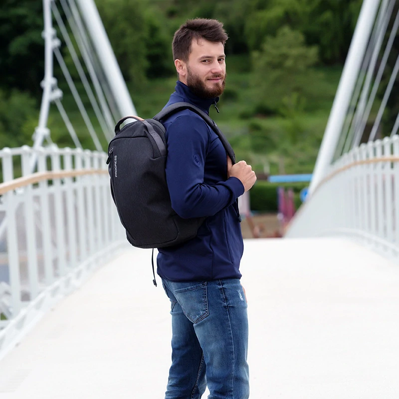 MANAGER batoh 15 l PROGRESS šedý melír