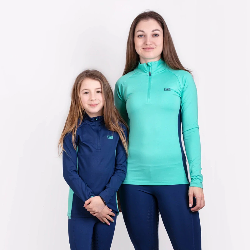 TARA LADY dámské jezdecké funkční triko PROGRESS - mintová, M