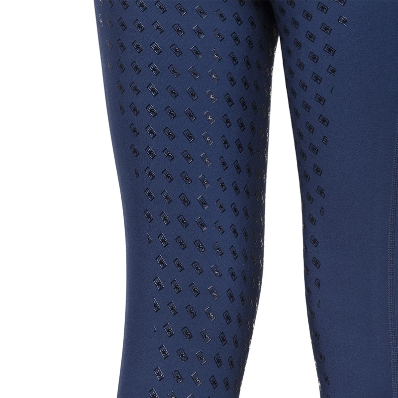 ZETA GIRL dívčí jezdecké legíny PROGRESS - tmavě modrá, 140