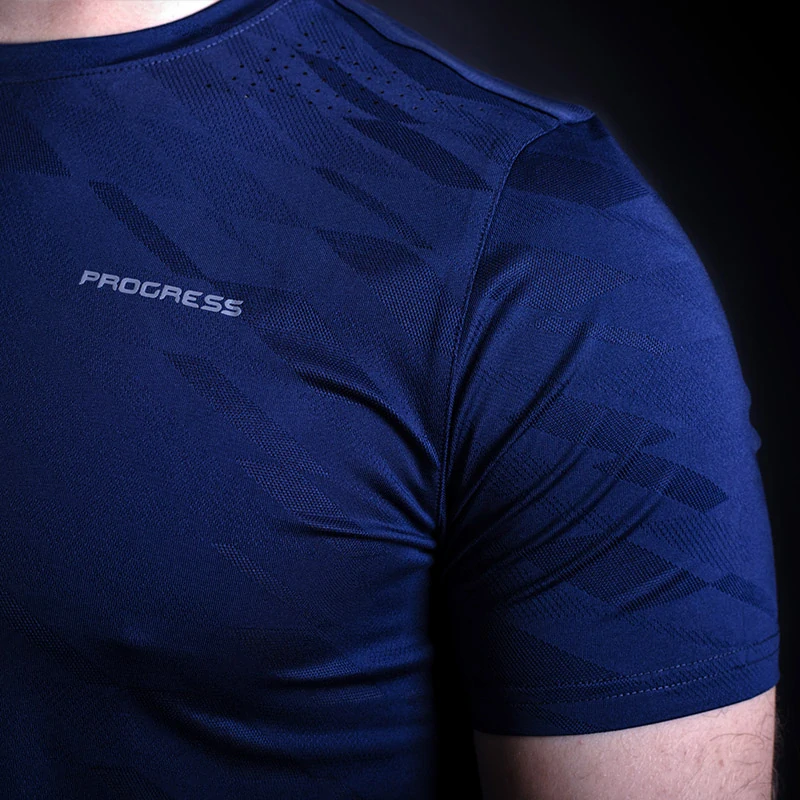 ATHLETE pánské sportovní triko PROGRESS - XXL,černá