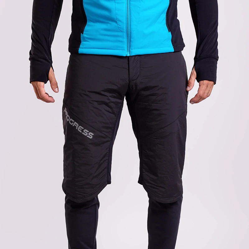 AXEL pánské zateplené kraťasy PROGRESS - M,černá