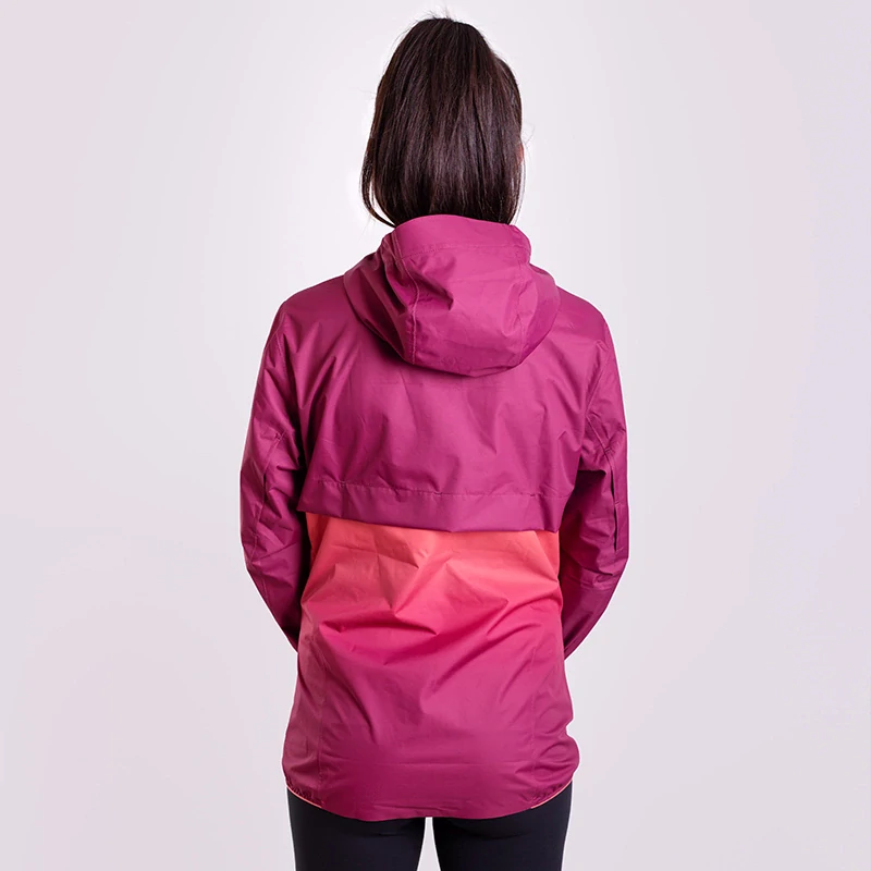 ELITE LADY dámská multifunkční bunda PROGRESS - M,vínová/růžová