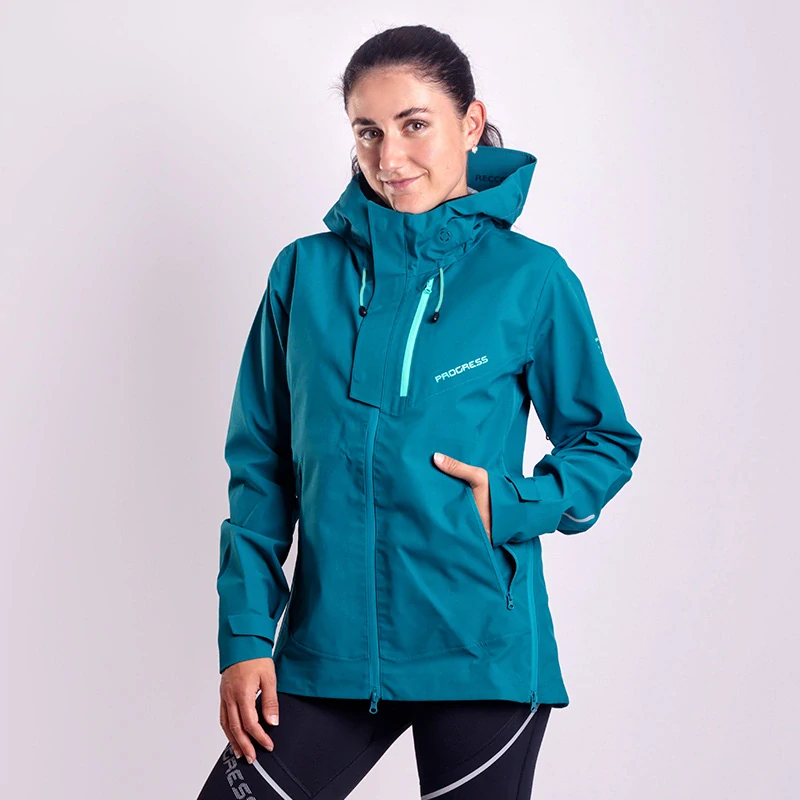 ALPI JKT dámská multifunkční bunda PROGRESS - petrol, XL