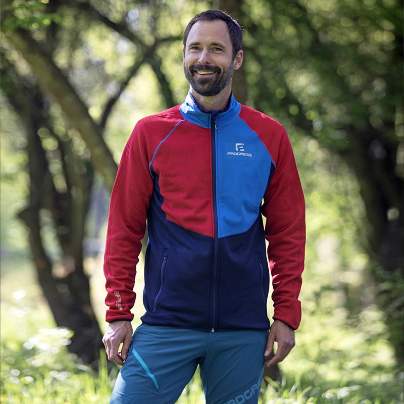 GLACIER pánská funkční sportovní mikina PROGRESS