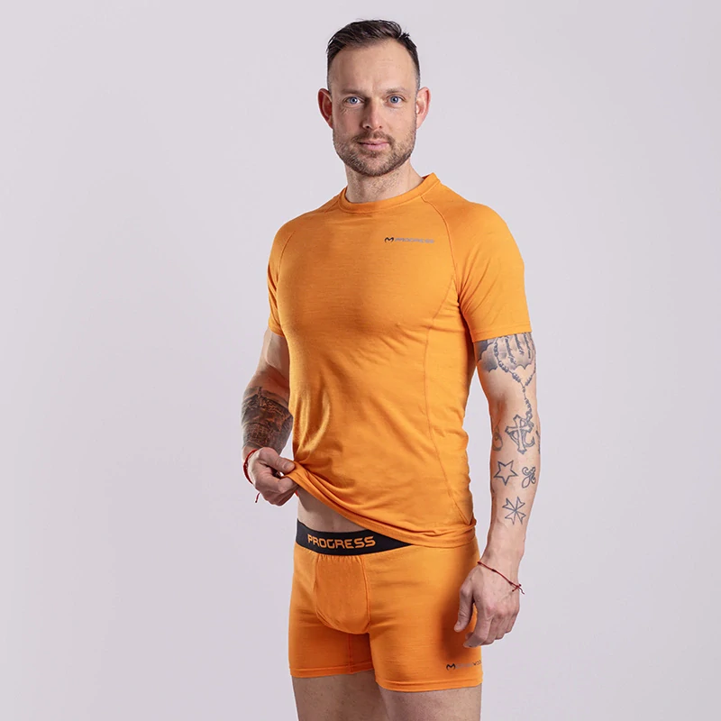 MA SKN 125 pánské merino boxerky PROGRESS