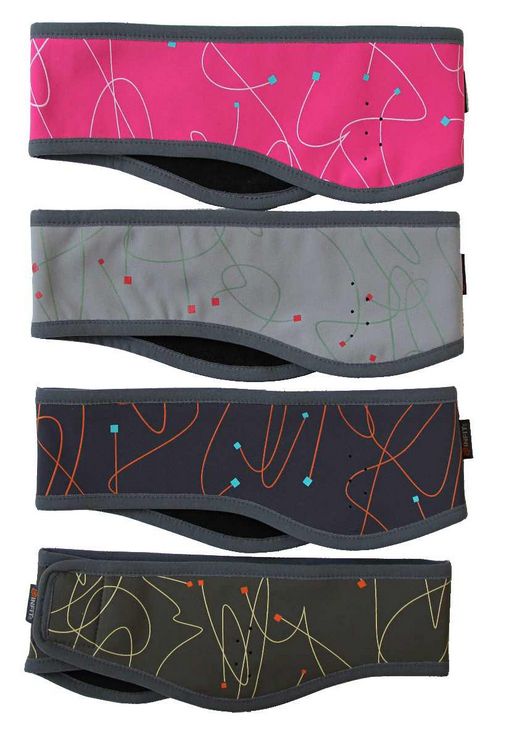 (0133) INFIT Moss čelenka přes uši UNI > světle šedá