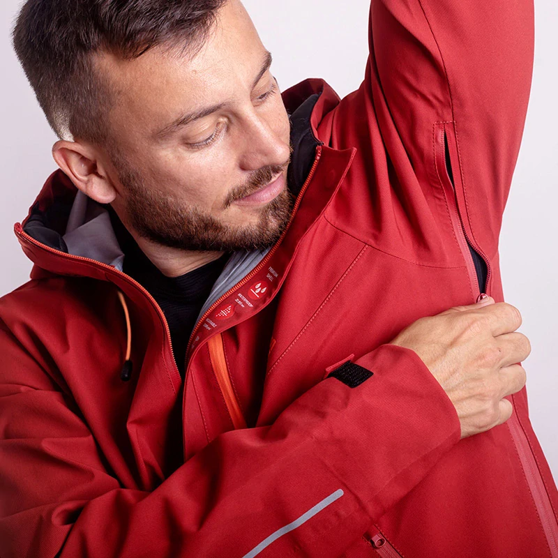 ALPEN JKT pánská laminátová bunda PROGRESS XXL > terakota