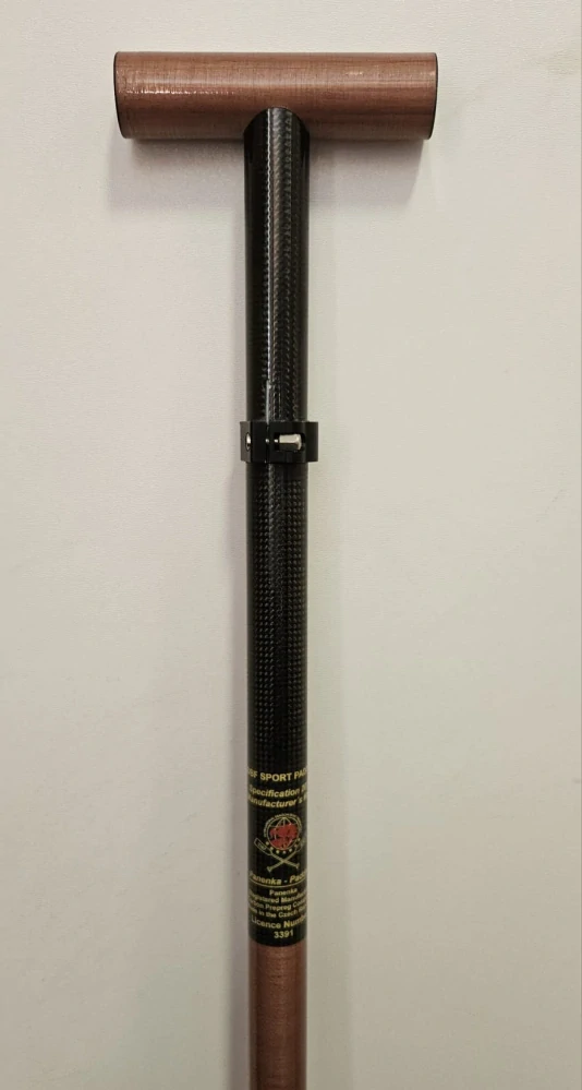 Dračí pádlo PANENKA bronzové (bez kompletace) carbonová hlavička KLASIK > nenastavitelná