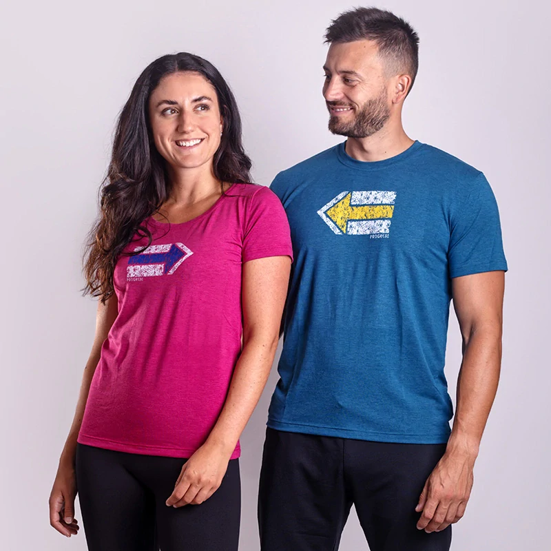 AROMA "KCT" dámské triko s kávovou viskózou PROGRESS L > antracitová