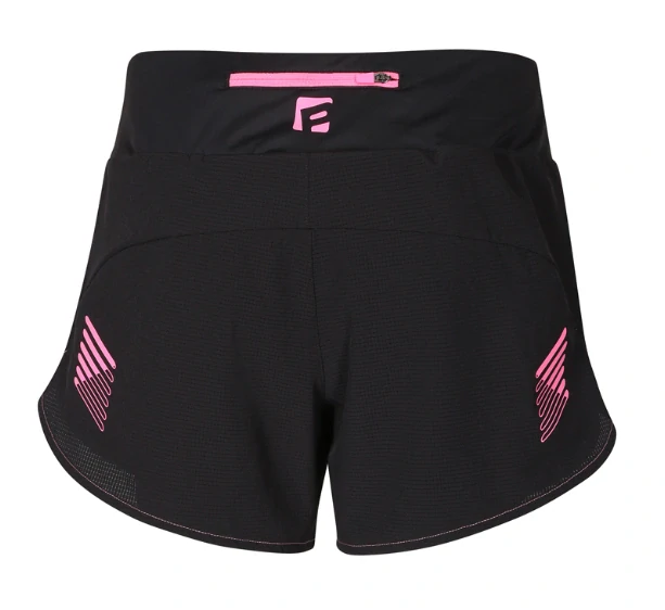 PROGRESS dámské sportovní šortky 2v1 FORTUNA SHORTS L > černá