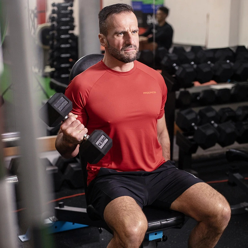 DRIVER pánské sportovní triko PROGRESS L > petrol