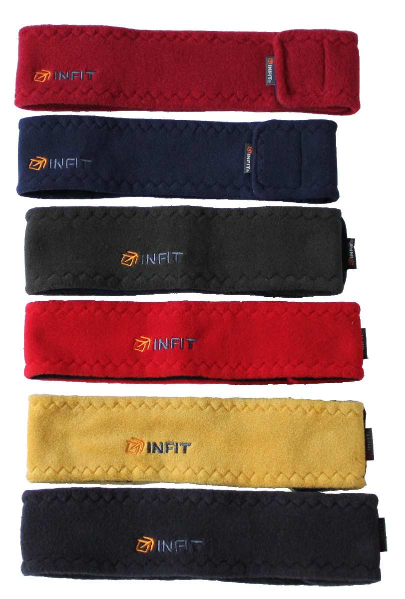 (0115) INFIT Universal čelenka rovná UNI > červená