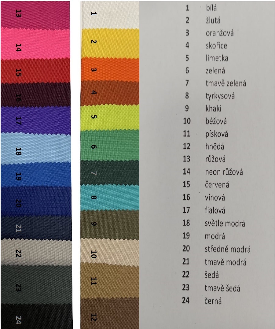 Obal na dvě kajakářská rychlostní, slalomová a sjezdová pádla K1/2 logo - TOP