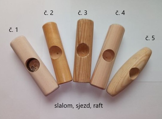 Hlavička k pádlu dřevěná - typ brača 