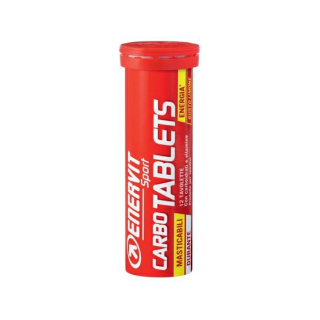 ENERVIT Carbo Tablets 12 energetických tablet citron
