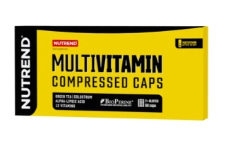 NUTREND Multivitamin Compressed Caps 60 kapslí