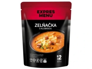 Expres Menu Zelňačka s klobásou 600g (2 porce)