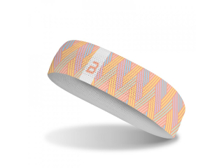 BOSA sportovní čelenka ELASTIC Braid Salmon
