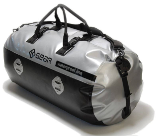 K-Gear vodotěsná taška 60l - stříbrná/černá
