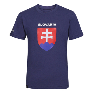 SK T-SHIRT JR NAVY juniorské triko s bambusem PROGRESS