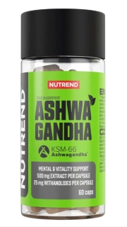 NUTREND Ashwagandha Caps 60 kapslí