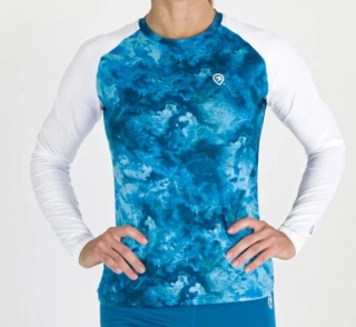 Adventer dámské funkční UV tričko Blue Coral