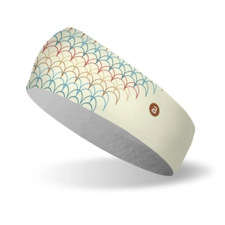 BOSA sportovní čelenka CHILLY Waves creme