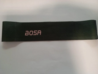 BOSA sportovní čelenka ELASTIC LOGO khaki